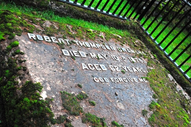 Grave of Famous Iron Master Robert Thompson Crawshay