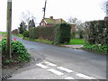 Junction of Cop Street Road and Weddington Lane