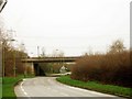 A420 Oxford to Swindon - overhead at the Eynsham Road