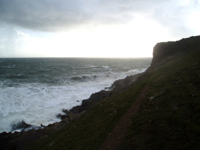Cliff Path Mewslade Bay