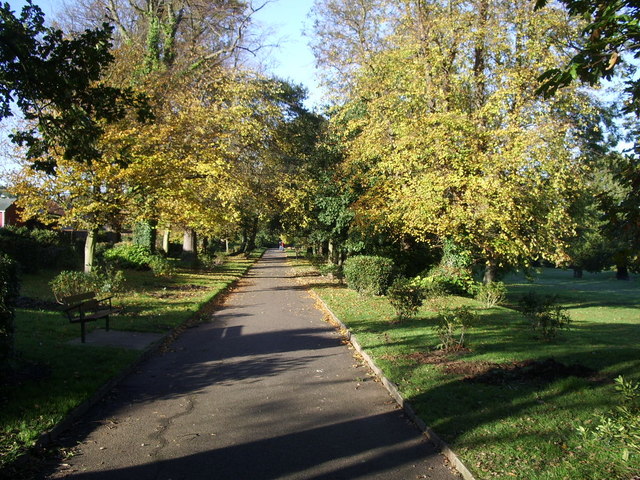 Autumn in Appley Park Ryde.