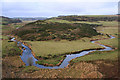 The meandering River Ythan viewed from the south.