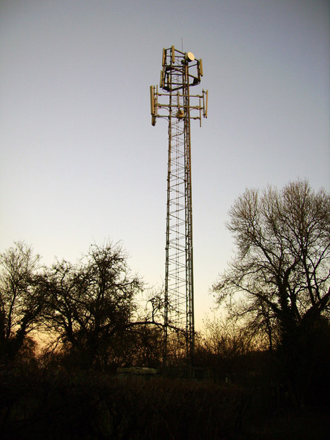 Hurstbourne Hill Mobile Phone Mast