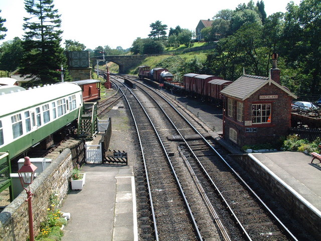 Goathland Station looking south