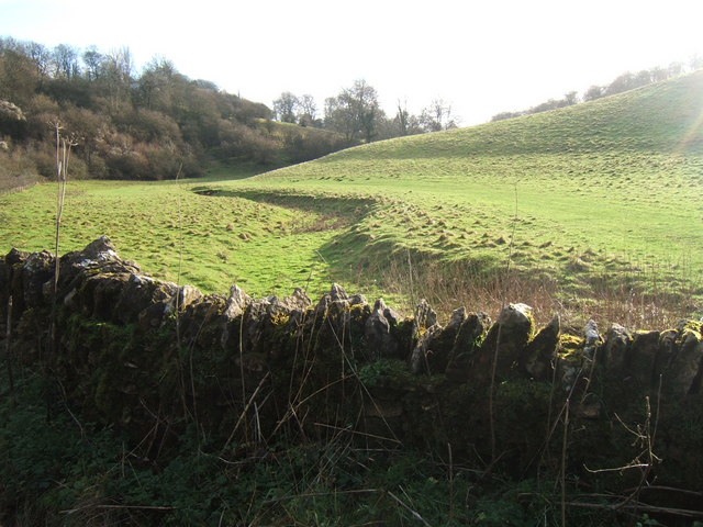 The valley bottom
