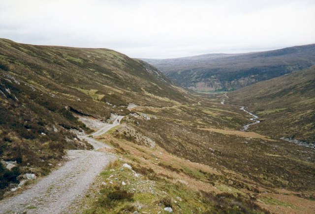 Land Rover Track in Gleann na Muice