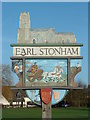 Earl Stonham Village Sign (Detail)