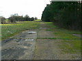 Western perimeter track  Broadwell airfield, Shilton, Burford