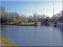 SJ5182 : Canal Basin off the Bridgewater Canal by Mike Harris
