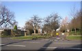 Entrance to Huddersfield Crematorium, Bradley