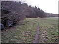 Footpath next to the River Laver