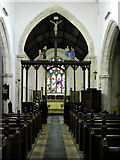 TG3808 : All Saints, Beighton, Norfolk - East end by John Salmon