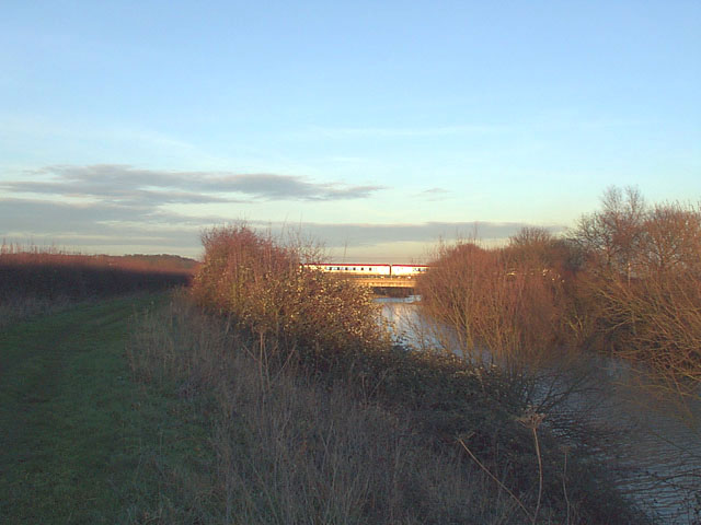 Rail Bridge over Selby Canal.