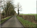 Country road, just south of High Easter