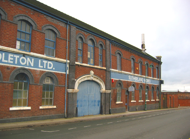 Sutherland Works, Normacot Road, Longton