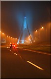 O0575 : Boyne Bridge lit up at Night by Wilson Adams