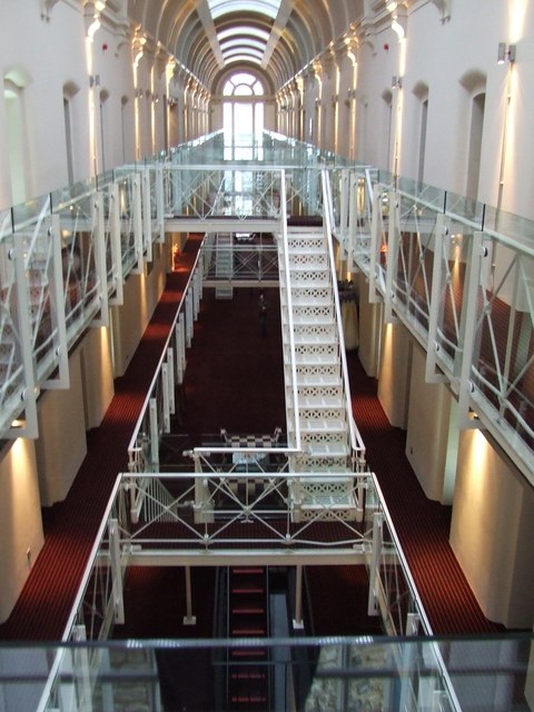 19th C Victorian Prison (in castle) turned into 21st C 4 star Hotel