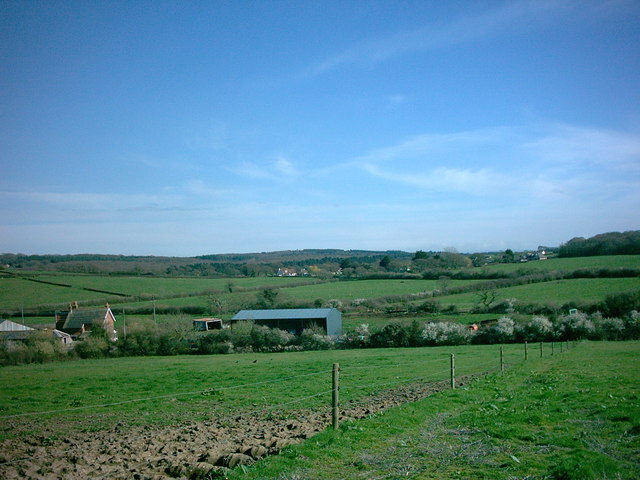 Farmland near Great Thorness