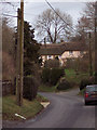 Village Road in Bowerchalke