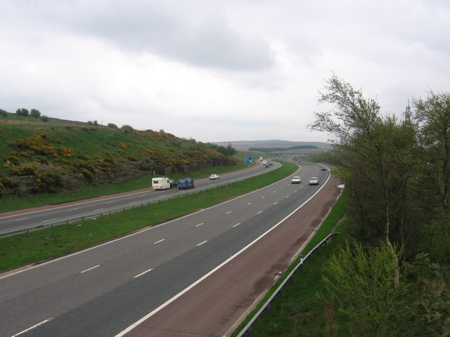 The M6 near Shap