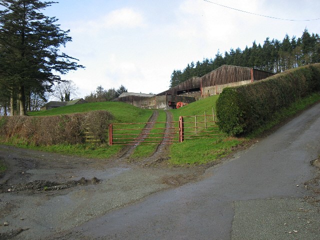 Farm Buildings © Roger Gilbertson Geograph Britain And Ireland