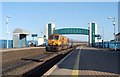 O1671 : 220 passing Laytown Station by Wilson Adams