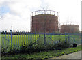 Gas Holder from Kimberley Road, London N18