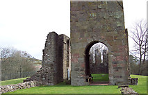 NO4851 : Remains of the Augustinian Priory of Restenneth by Maigheach-gheal