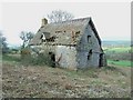 SO5879 : Derelict cottage (1/3) by David Luther Thomas