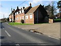 Houses on Bekesbourne Lane at junction with Woolton farm road.