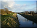 The wider section of the River Derwent at Foulbridge