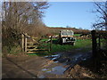 Landrover in field