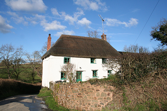 Chulmleigh: cottage near Farriers Bridge