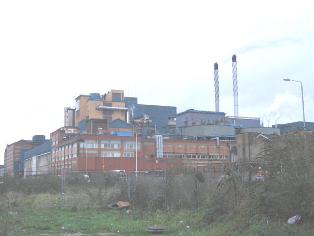 Tate & Lyle factory from the north-west