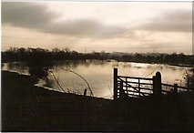 SK2119 : Flooded Pasturelands by Chris Eaton