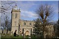 Weldon Church in weak January sun