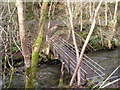 Footbridge over the Clywedog.