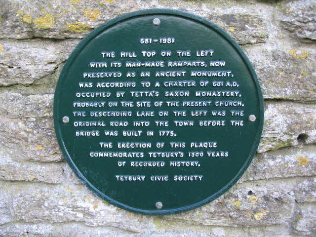 Plaque at Bath Bridge