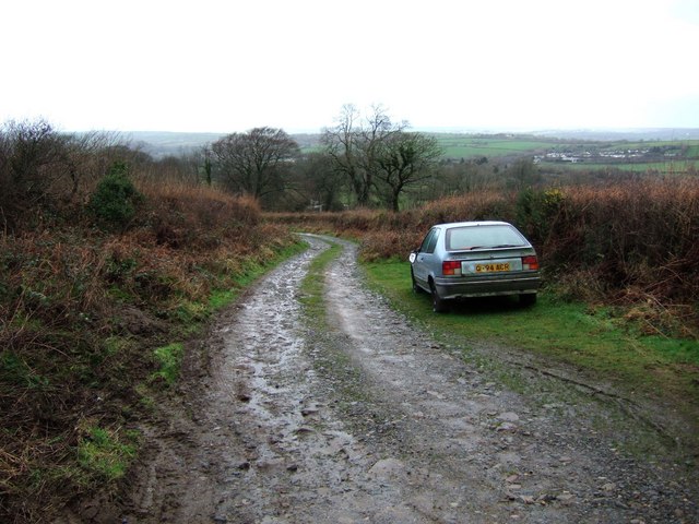 Track to Collaven Manor