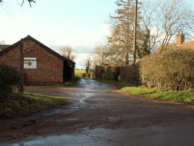 Footpath just south of Mickfield