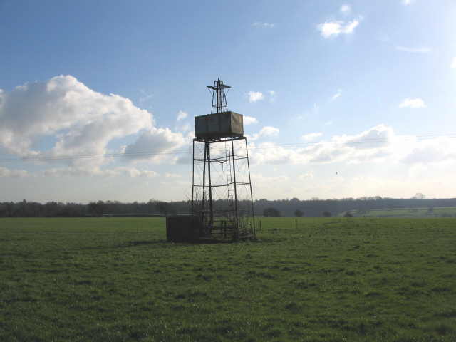 Water tower at Hillside Farm