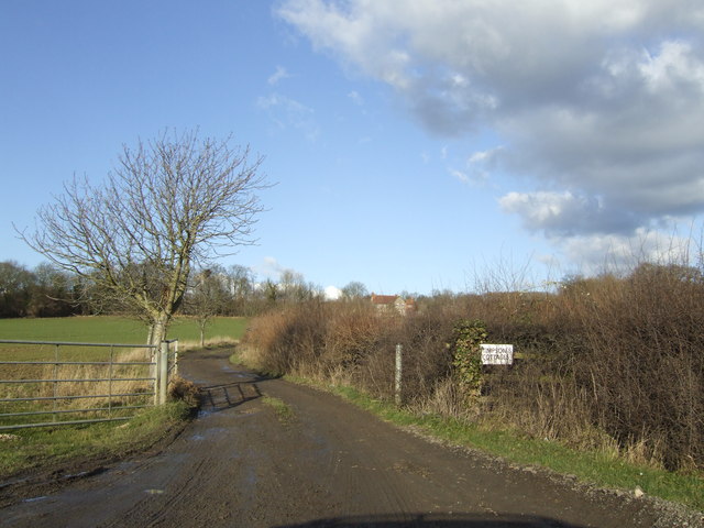Track to Stimpson's Cottages