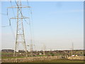 Pylons above Pontrhythallt