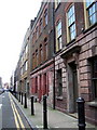 Princelet Street, south side looking east.