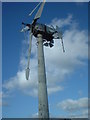 Disused wind turbine