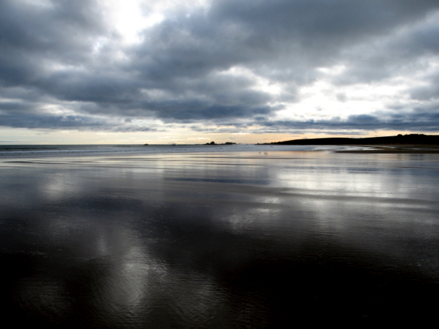 Cruden Bay Beach - a rising tide