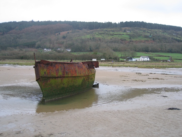 Red Wharf Bay and Shipwreck © John S Turner :: Geograph Britain and Ireland