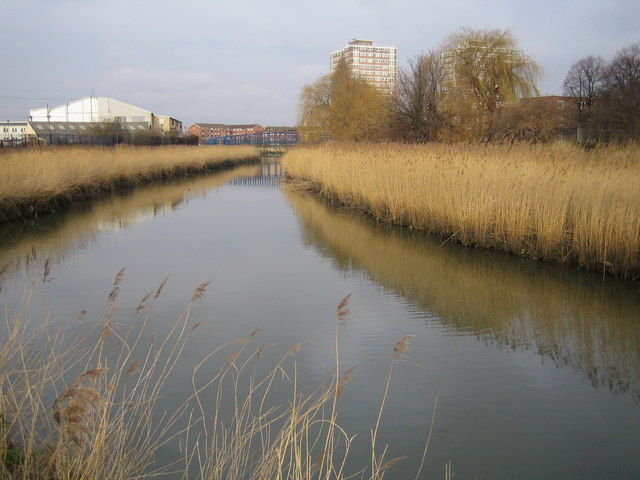 River Roding in Barking