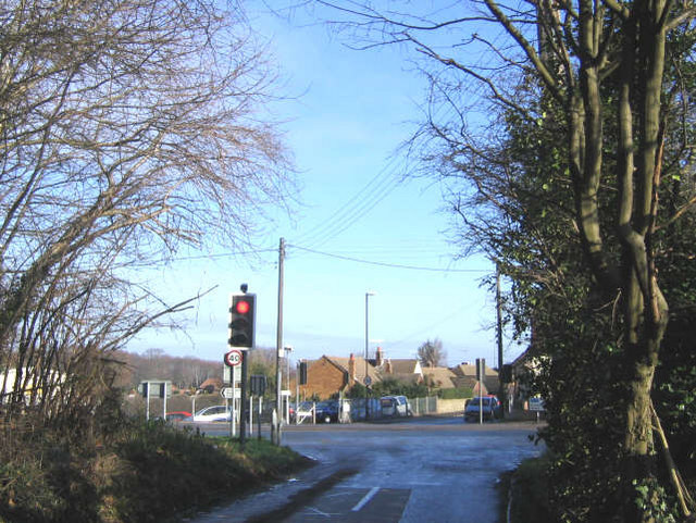 A226 crossroads, Higham
