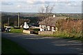 Houses on the edge of Langore